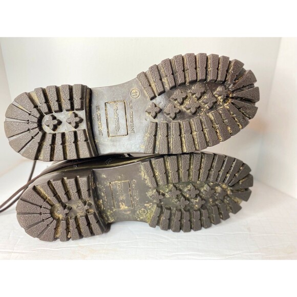 WorkForce Steel Toe, Oil Resistant, Slip Resistant Brown Work Boots Size 11❤️ - Picture 12 of 16